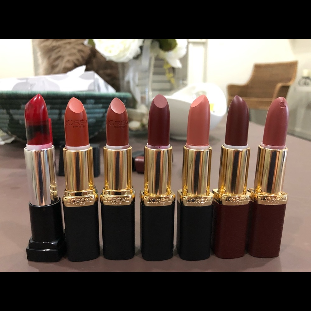 L’ Oreal lipsticks